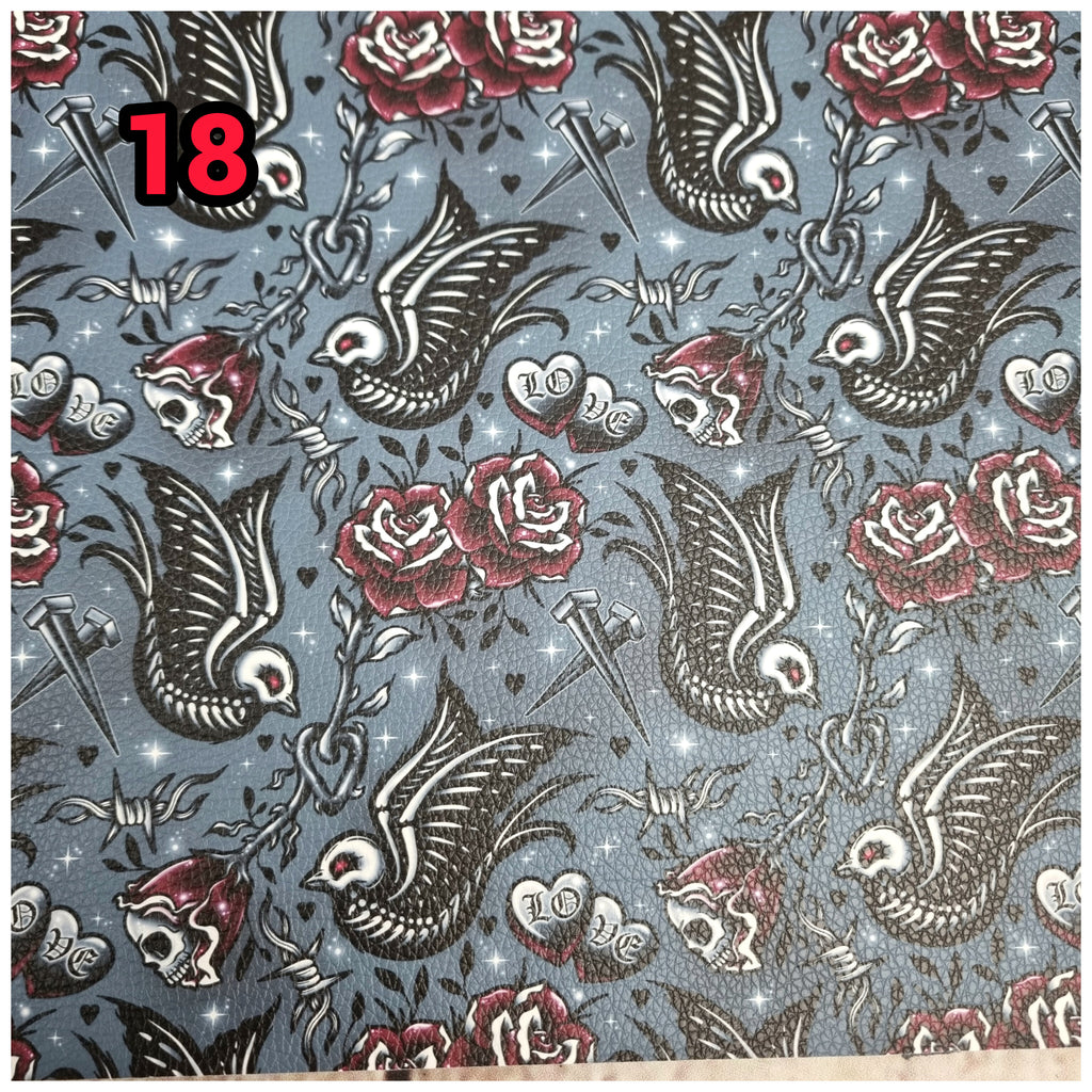 Faux Leather Fabric for custom orders