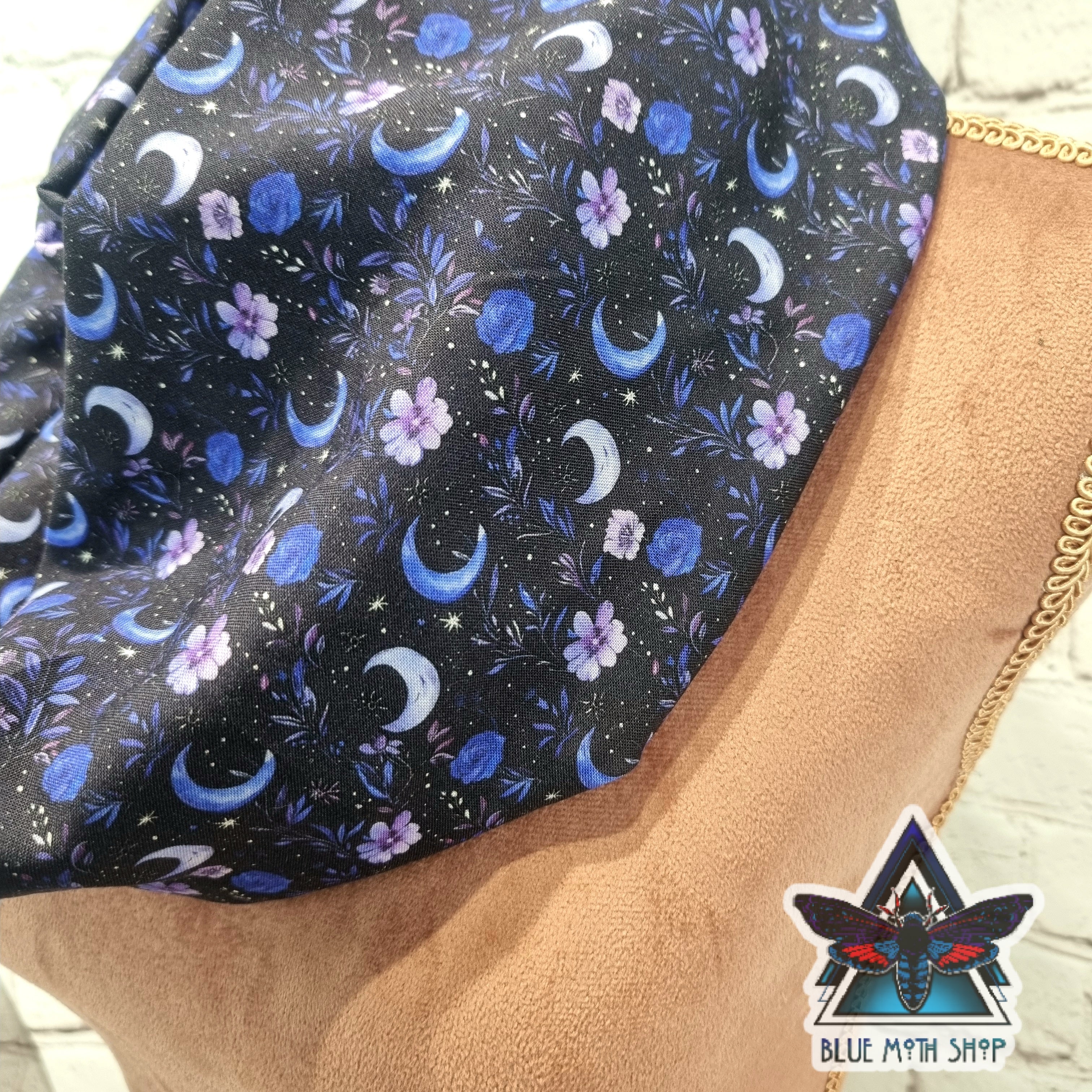 Purple Moons infinity scarf