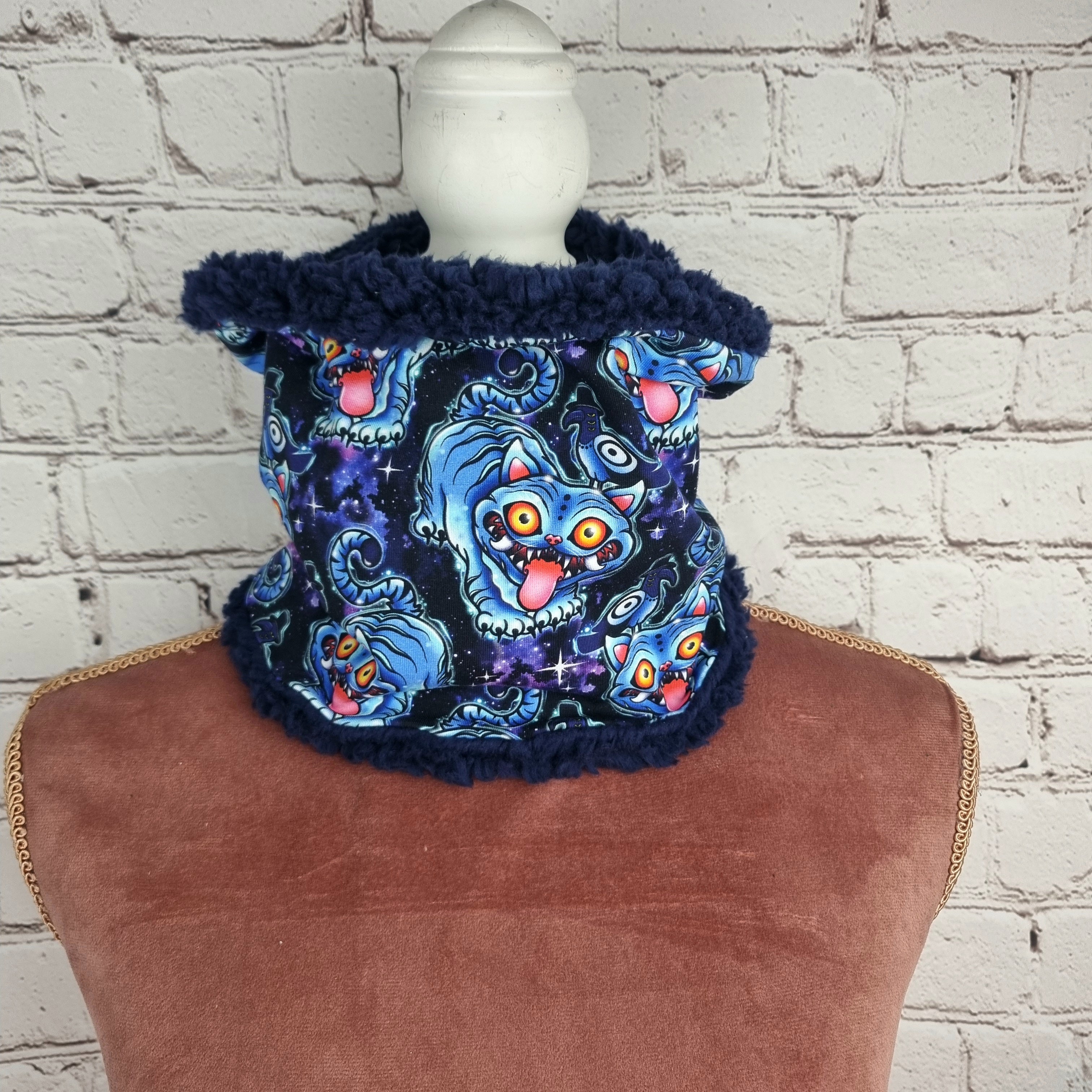 K Pop Derpy Tiger snood scarf