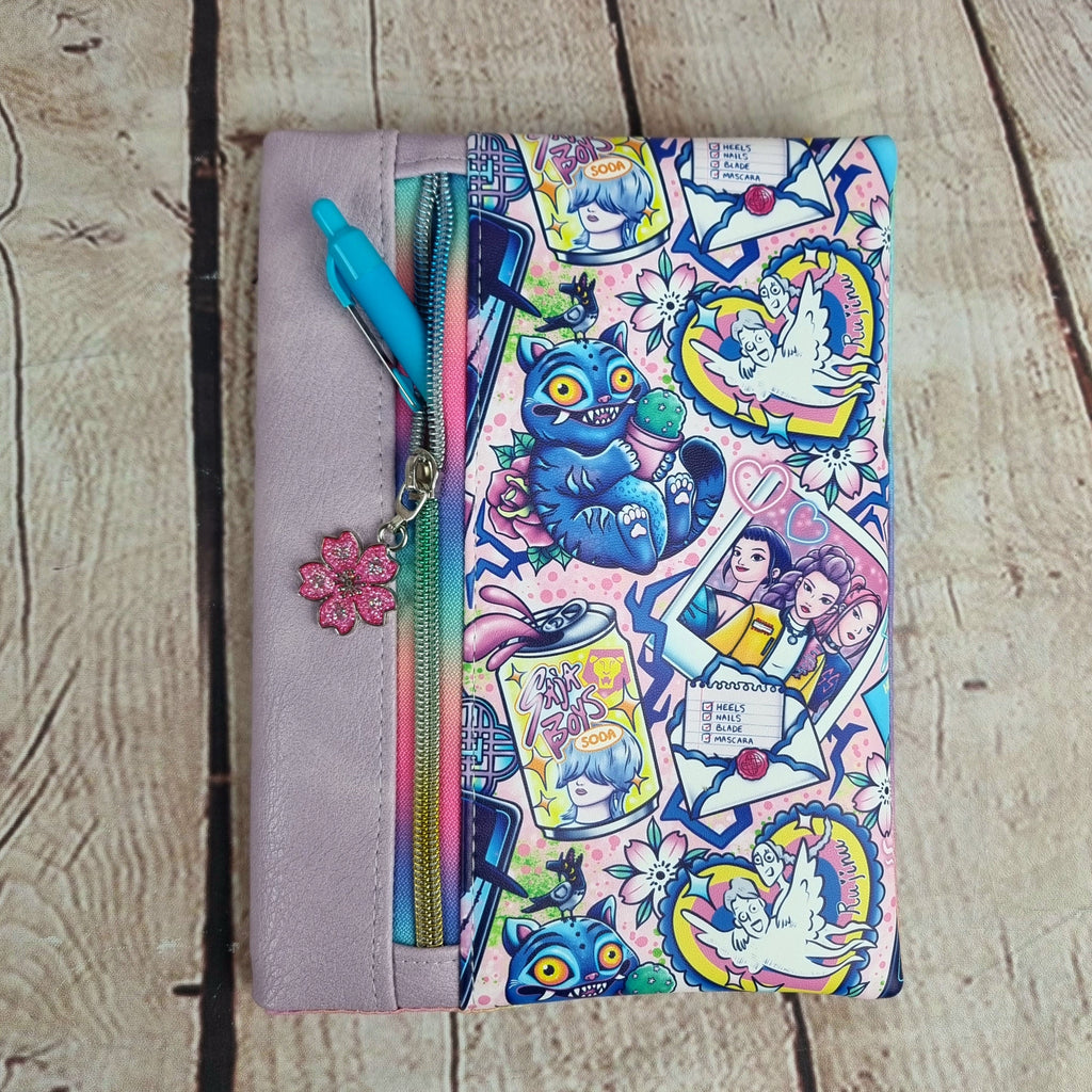 K Pop Demon Hunters Notebook with removable cover A5