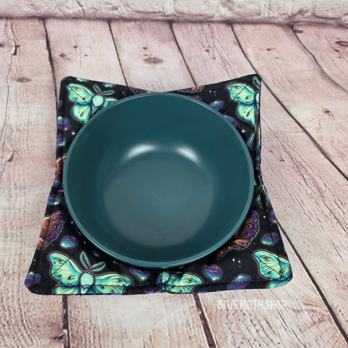 Lunar Moth Double Sided Bowl Cozy