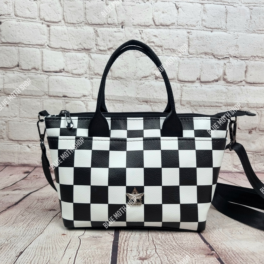 Checkerboard Totini tote/ shoulder/ crossbody bag
