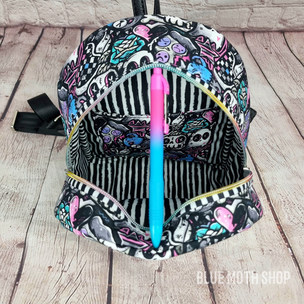 Skater Emo Handmade Backpack