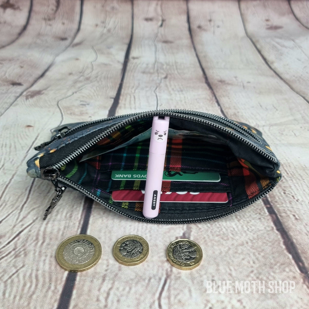 Bee Eco Cotton Canvas Slim Purse Wallet