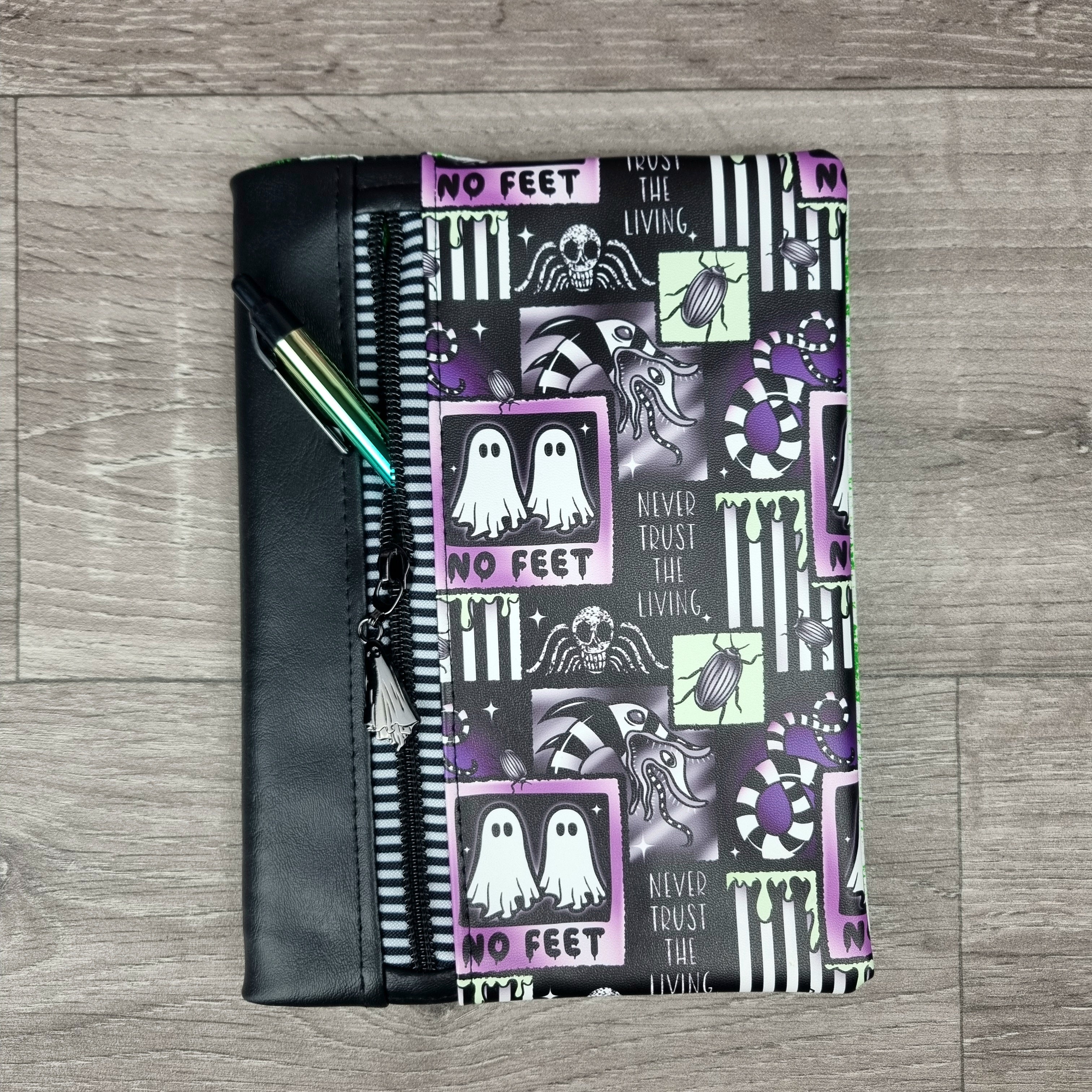 No feet Notebook with removable cover A5