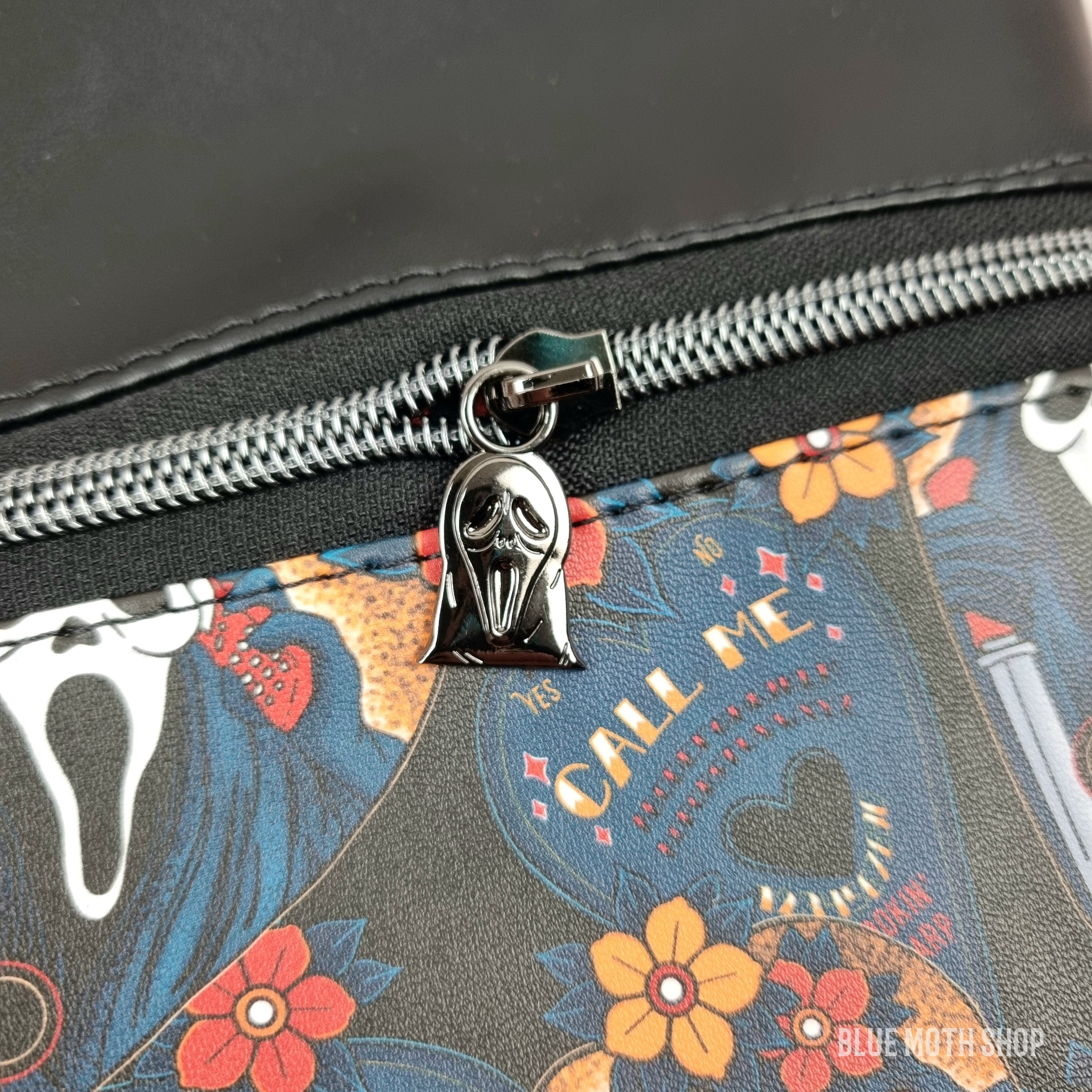 Ghostface Scream Faux Leather Crossbody Phone Bag