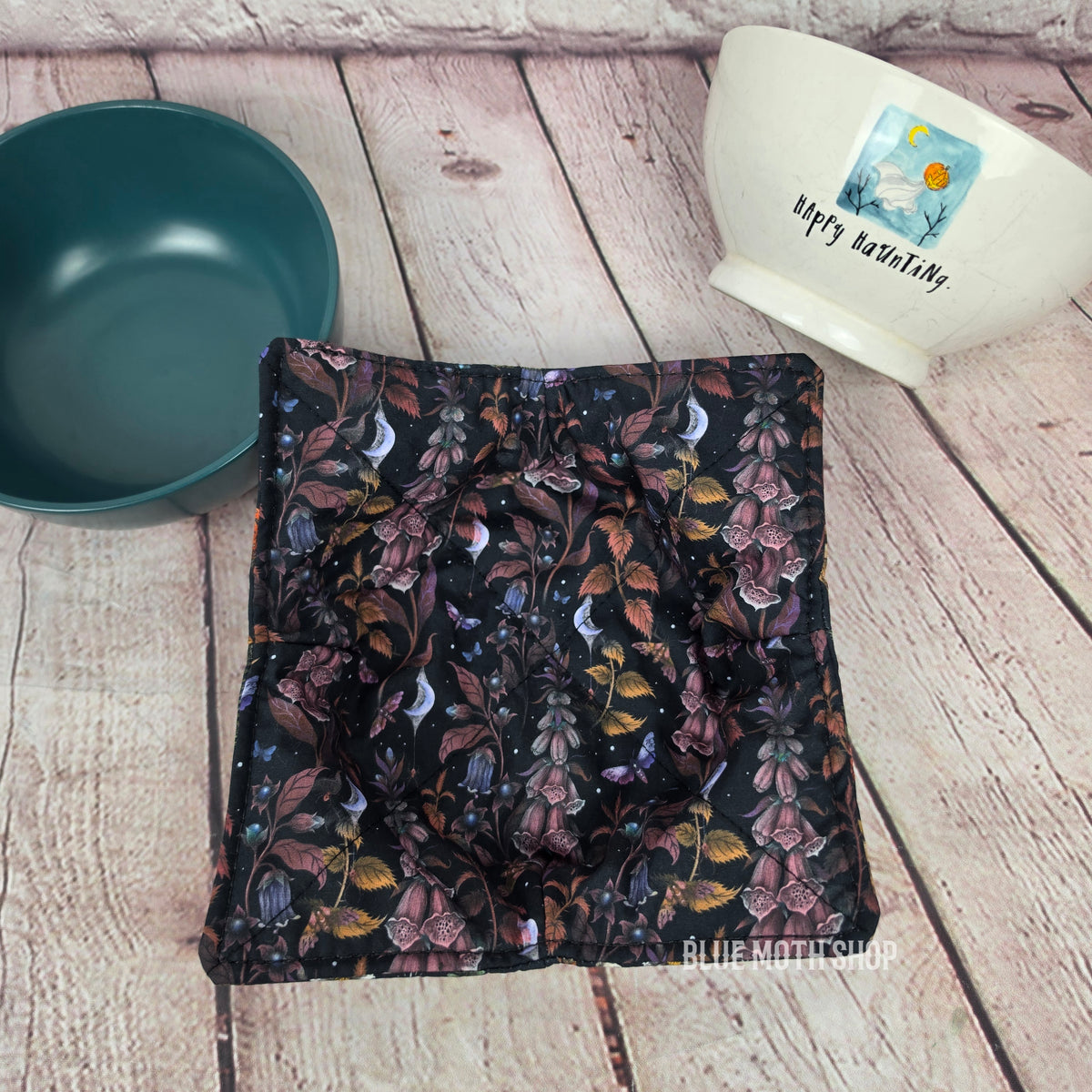 Autumn Foxglove Flowers Double Sided Bowl Cozy