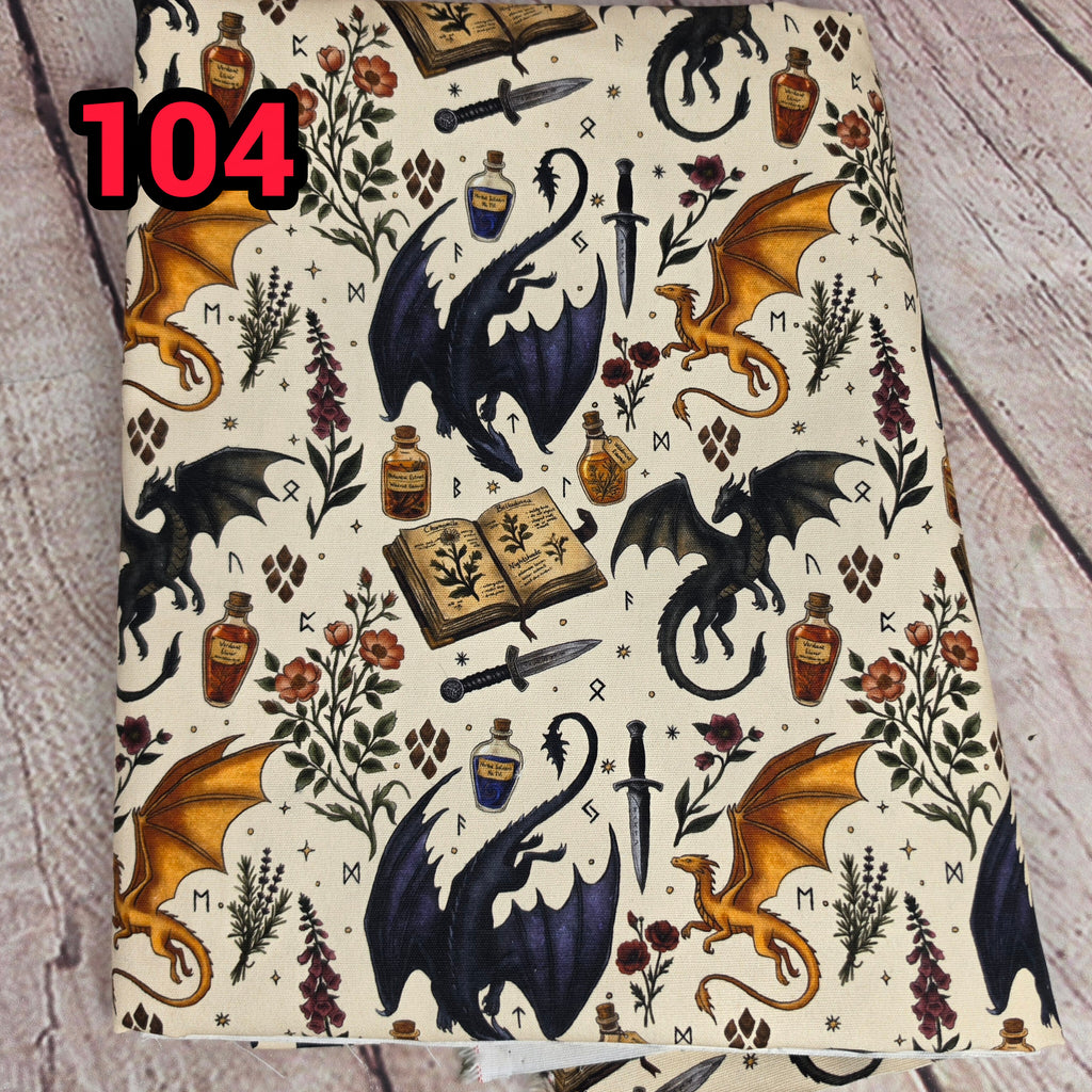 Cotton Canvas Fabric for custom orders 100-149