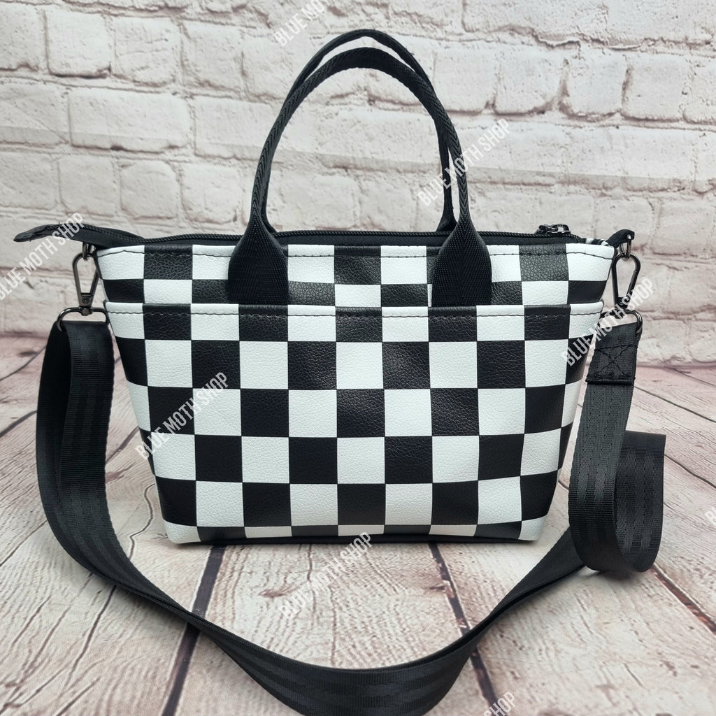 Checkerboard Totini tote/ shoulder/ crossbody bag