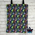 Paisley Ghost 100% Cotton Canvas Tote Bag