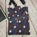 Ghost Goth Plants Book Sleeve or Book Crossbody bag