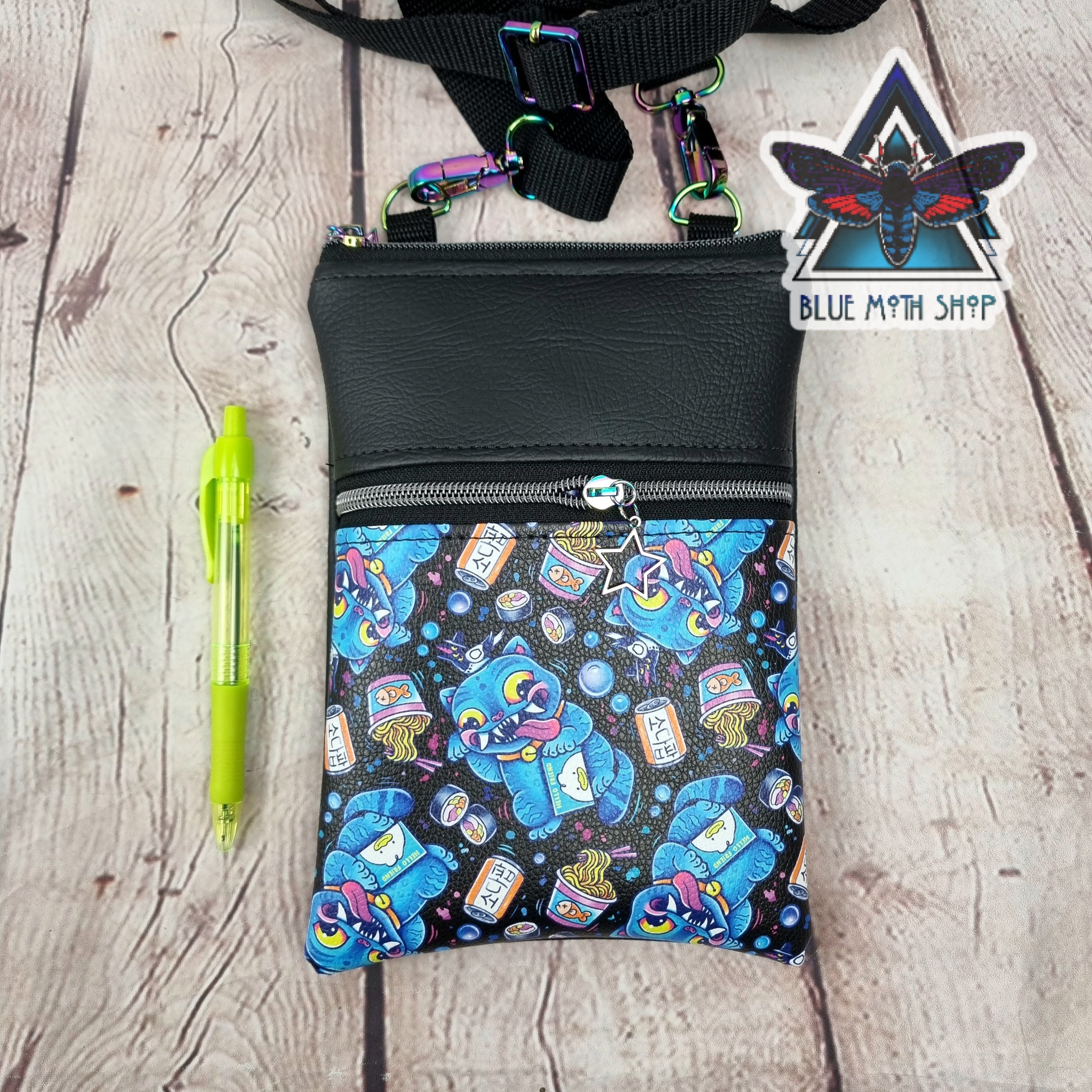 Derpy K pop Faux Leather Crossbody Phone Bag