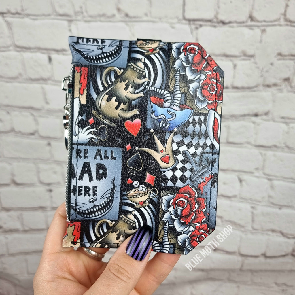Alice in Wonderland Slim Pocket Purse Wallet