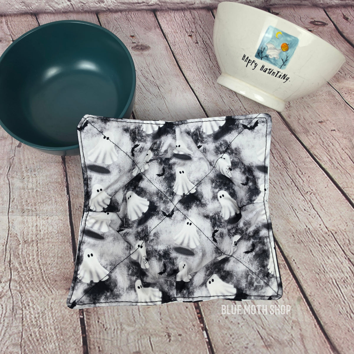 Ghost Double Sided Bowl Cozy