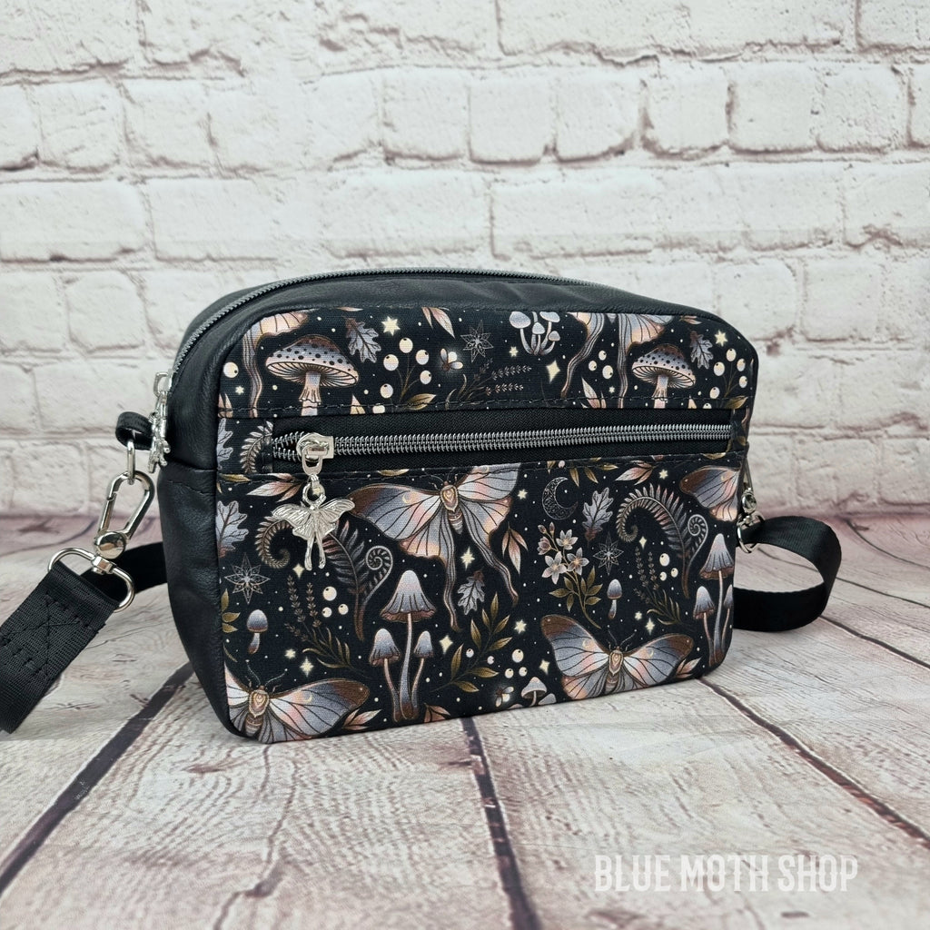 Mystic Moth crossbody bag
