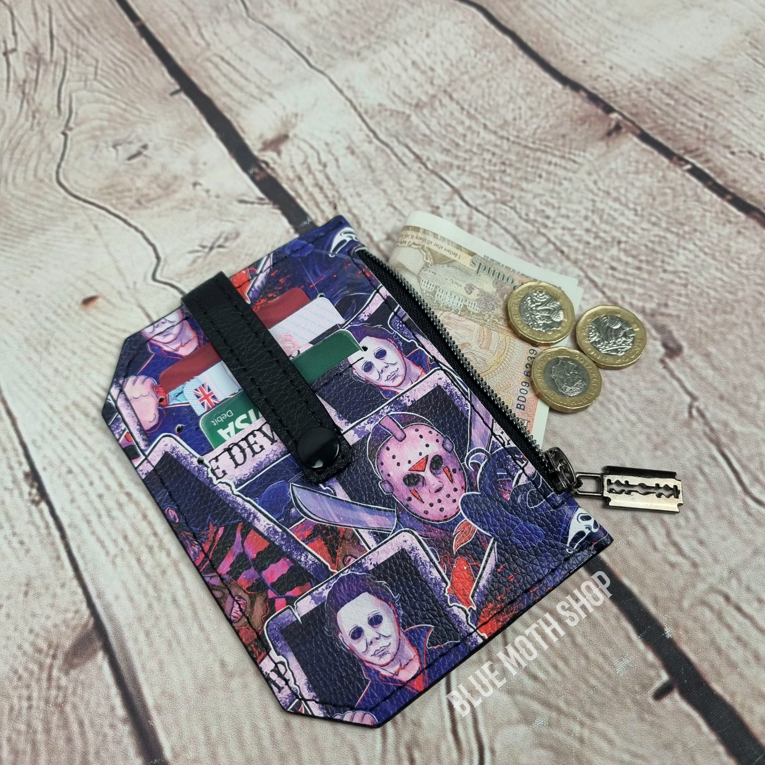 Horror Movie Slim Pocket Purse Wallet