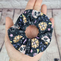 Summer Skulls 100% cotton scrunchie