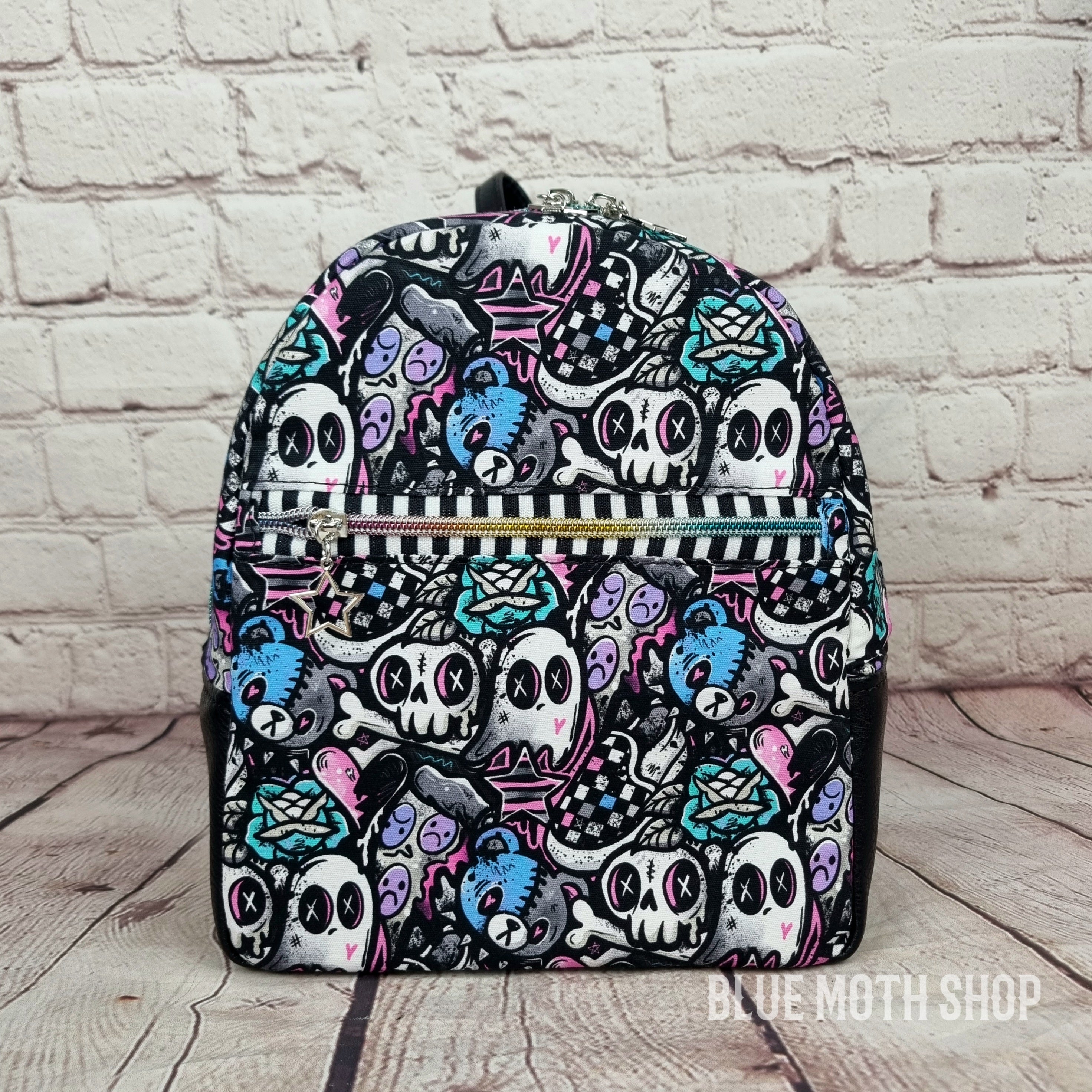 Skater Emo Handmade Backpack