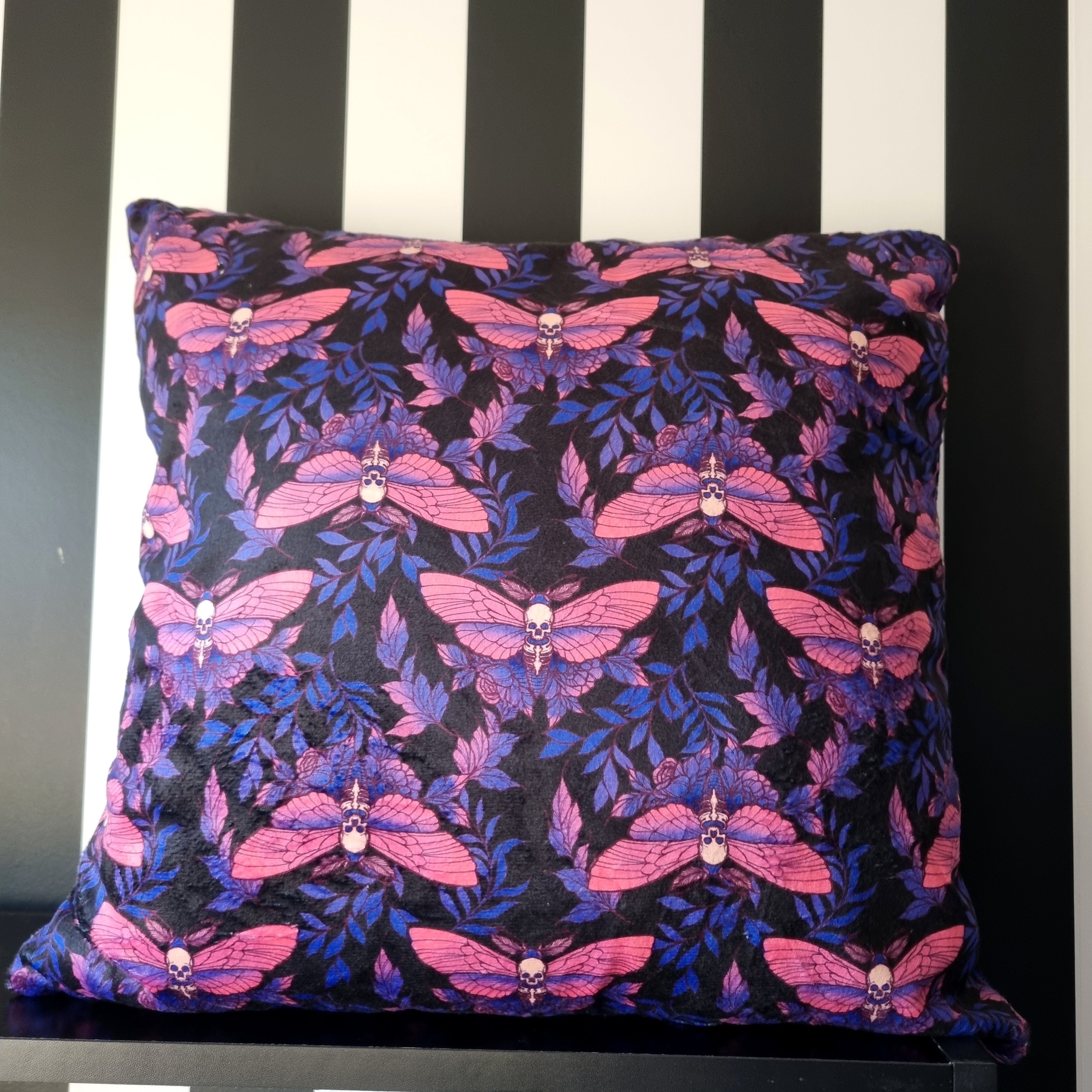 Death Moth Soft Cushion